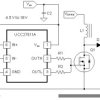 4-A/8-A single-channel gate driver with 5-V UVLO, split outputs, 5-V IN handling