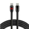 Kabel Przewód Usb-C Pd Rgb Led 300Cm Everactive Cbb-3Pdr Power Delivery 2.0 Z...