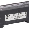 OL100343, wzmacniacz światłowodowy, 30x70x10mm, 12-24V DC, 1x PNP NC/NO, złącze wtykowe 3pin, IP40