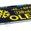 Wyświetlacz OLED 2.9cal Żółty macierz aktywna 128 x 64pikseli Display Visions Grafika I2C, SPI