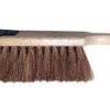 Szczotka szorująca, dł. włosia: 325mm, Miękki, Brązowy, Naturalny kokos, zastosowanie: Przemysł, place