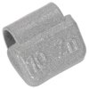 Sealey WWAH10 Wheel Weight 10g Hammer-On Plastic Coated Zinc Alloy Wheels Pk 100