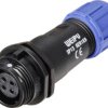 Złącze IP68 serii SP13 Weipu SP1311 / S 4 I, 1 szt.