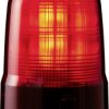 Sygnalizator świetlny Patlite SF10-M2KTB-R czerwony światło okrągłe 100 V/AC, 240 V/AC 88 dB