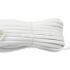 Kabel telefoniczny SP4-6 10m biały