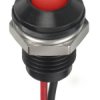 Lampka kontrolna do montażu panelowego 24V dc, czerwona 8mm LED Wyprowadzenia RS PRO