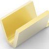 Crimp splice, uninsulated, yellow, 4.78 mm, 60372-1
