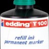 4-T100004 Refill ink, permanent marker, T 100, green