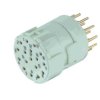 Złącze okrągłe M23 żeńskie 17pin 160V 09151172703