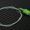 Termopara K średnica 0.3mm długość 1m -100 → +250 °C Wtyk miniaturowy RS PRO