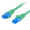 Kabel krosowy patchcord S/FTP kat.6A LSZH CCA zielony 20m