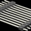 Stack bar, 10-pin, 1 row, height 38 mm