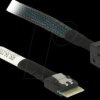 85081 Cable Slim SAS SFF-8654 4i > Mini SAS HD SFF-8643 50 cm