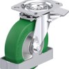 Blickle 939208 L-ALST 125K-ST-FS Rolka obrotowa z blachy stalowej Średnica koła: 125 mm Maksymalne obciążenie: 250 kg 1