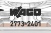 WAGO 2773-2401-100 Terminal przepustowy 2773-2401, PIN: 1, 450 V, 32 A, 100 szt.