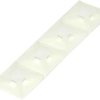 Mocowanie Opaski Kablowej Samoprzylepne, 12.5Mm X 12,5 Mm, Kolor: Naturalny,...