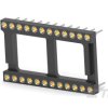 Podstawka DIL 2.54 mm Pitch 824-AG11D 15.24 mm Row Spacing 24-pinowe Pionowy, Płyta Standardowe Pin TE Connectivity