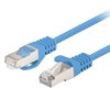 PATCHCORD KAT.6 FTP 0.25M NIEBIESKI FLUKE PASSED LANBERG 10-PACK