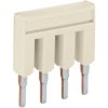 WAGO 2000-406 6 Way Insulated Push-in Jumper Bar 2000 Series Light grey
