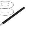 7054-BK005 Przewód HookUp Wire linka Cu 24AWG PVC czarny 150V 30,5m