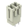 Wtyk PCB 2-pinowe raster: 7.62mm -rzędowe WAGO Montaż na płytce drukowanej
