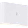 Brilliant G80605 05 Xino LED Outdoor Wall Light With Motion Detector White