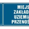 ZNAK - HH044 Miejsce zakładania uziemiaczy przenośnych 15 x 5 cm PN - Płyta 1mm