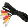 KABEL RCA 3X WTYK - 3X WTYK 2,00m (KABRCA3X20)