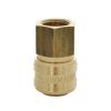 Szybkozłącze pneumatyczne DN7,2 typ 26, G 3/8 GW, gniazdo szybkozłącza, mosiądz
