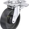 Blickle 951796 L-PP 125KA-ST-EL Rolka obrotowa z blachy stalowej Średnica koła: 125 mm Maksymalne obciążenie: 200 kg 1 s
