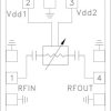 Analog VVA Attenuator Chip, 17 - 27 GHz