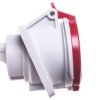Gniazdo Tablicowe Skośne 5P 32A 400V Czerwone Ip44 3153 Men3153