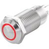 TruComponents 782650 Pushbutton ,Panel Mount,Off/On,SPST,Solder,IP40