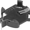 Battery holder for button cell Ø 20 mm, 1 cell, PCB mounting, 120591-1