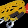 Vehicle tow rope, 3500 kg, yellow
