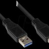 2712-S005 USB 3.0 male A > male A, 0,5m