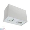 Oprawa downlight ORTAL regulowana 182x96 2x GU10 max. 2x50W biała C23-DLO-AS-GU10-250-WH