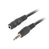 Przedłużacz Jack 3,5mm /3-pin stereo/ 3m CA-MJFJ-10CC-0030-BK