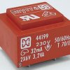 Transformator do druku 6V ac 230V ac 2 wyjścia THT 3.2VA
