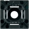 Mounting base, max. bundle Ø 3.6 mm, PA, black, self-adhesive, (L x W x H) 13 x 13 x 5 mm, 01860904010