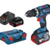 Wiertarko-Wkrętarka Aku. Udarowa Gsb 18V-60 C 2*5.0Ah L-Box