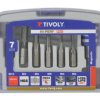 Zestaw gwintowników M3 do M10 Tivoly metryczny