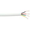 Mercury 804.856UK 4-way Flat Profile Comms white Cable 100m