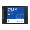 SSD WD BLUE 3D NAND SATA 2.5 in, Wewnętrzny Nadaje Się Do Zastosowań Przemysłowych, Western Digital 70 °C 0 °C