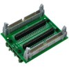 CZH-LABS DIN Rail Mount IDC50 2x25Pin 0.1" Pitch(2.54mm) Header Diagnostic Test Breakout Board.