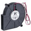 Wentylator promieniowy 12 V DC ARX szerokość: 75mm przepływ: 16.58m³/h rostaw otworów: 80.8mm