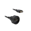 Kabel HDMI 2m A: HDMI B: HDMI A: Męskie B: Męskie Ultra High Speed 2.1