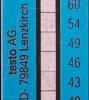 0646 0108 Temperature measuring strip testoterm, +37  +65 °C, 10 pcs.