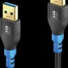 FI-U310-005 USB 5 Gb/s cable, A plug, 0.5 m