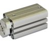 Siłownik pneumatyczny z tłoczyskiem RS PRO Ø 20 mm Dwustronne działanie Action 101 mm 50 mm RS PRO DSK AR Elastomer